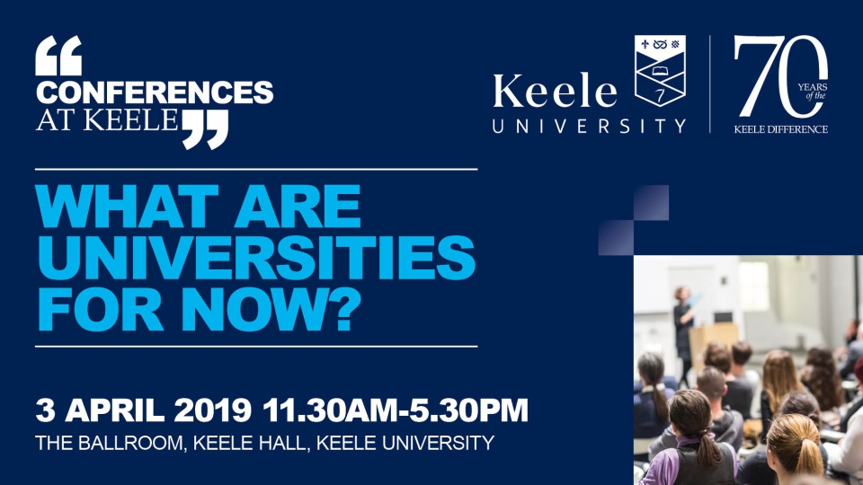 What are universities for now?